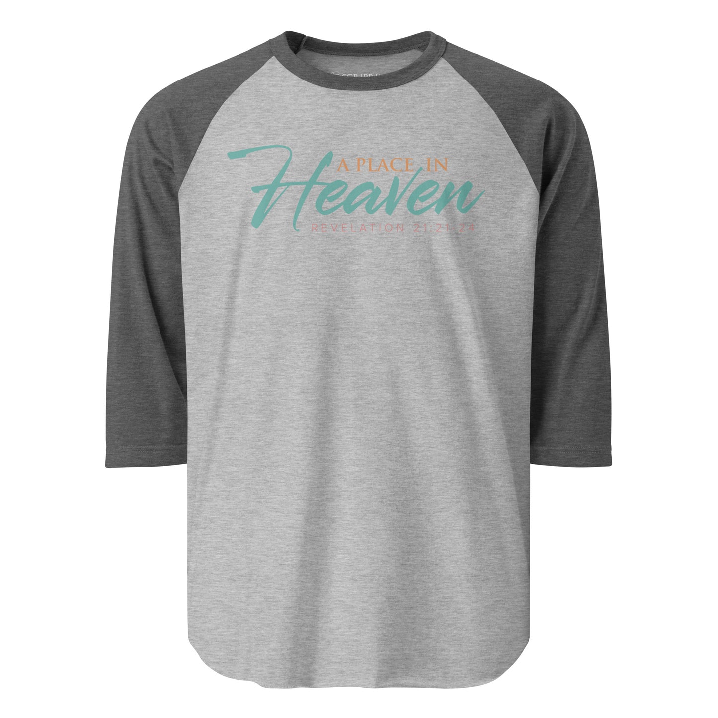 A Place in Heaven Men's 3/4 Sleeve Raglan Shirt