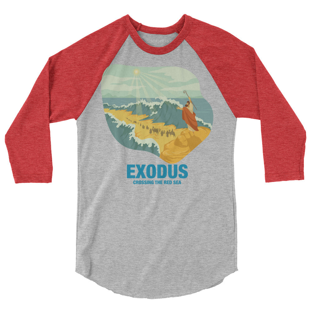 Exodus Men's 3/4 Sleeve Raglan Shirt