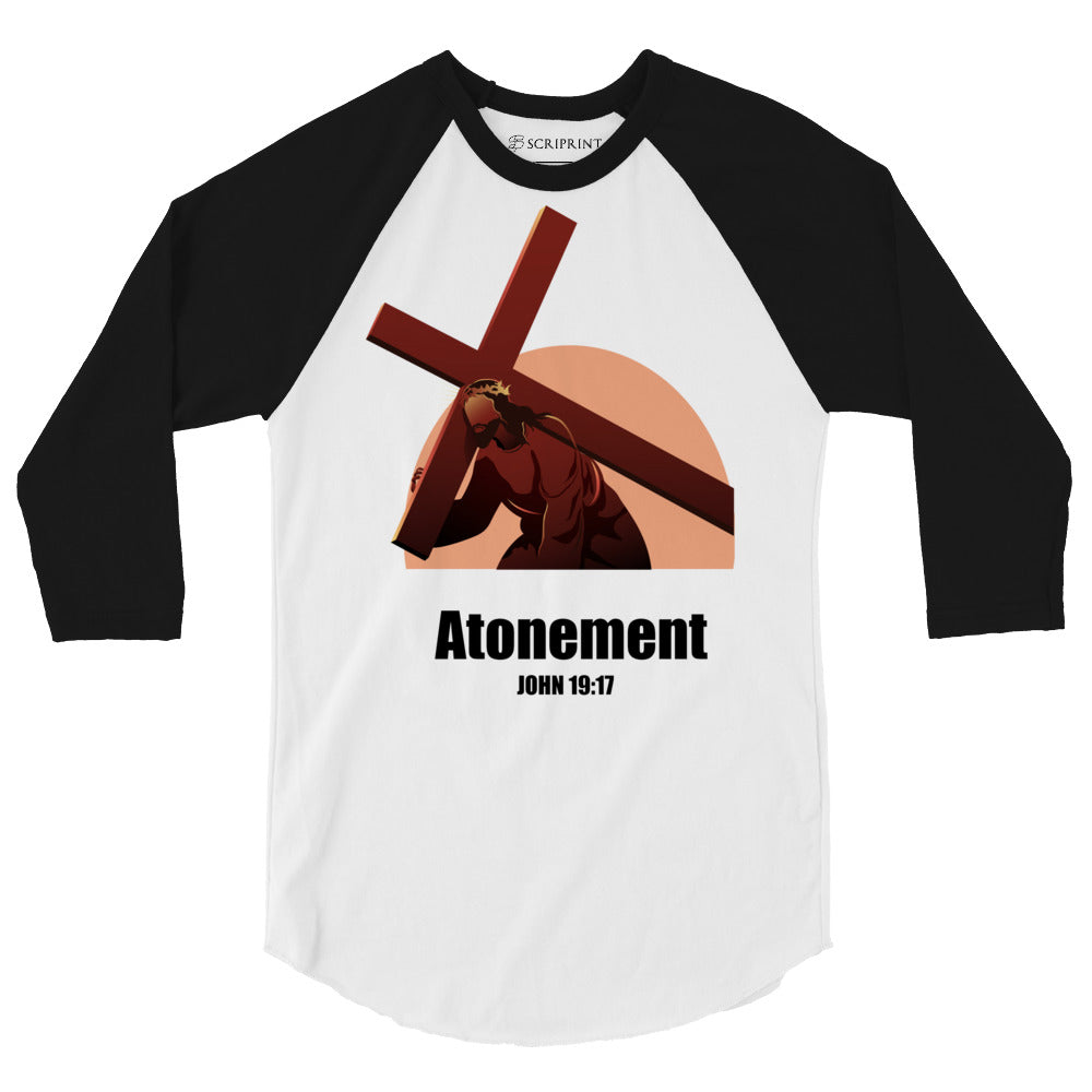 Atonement Men's 3/4 Sleeve Raglan Shirt