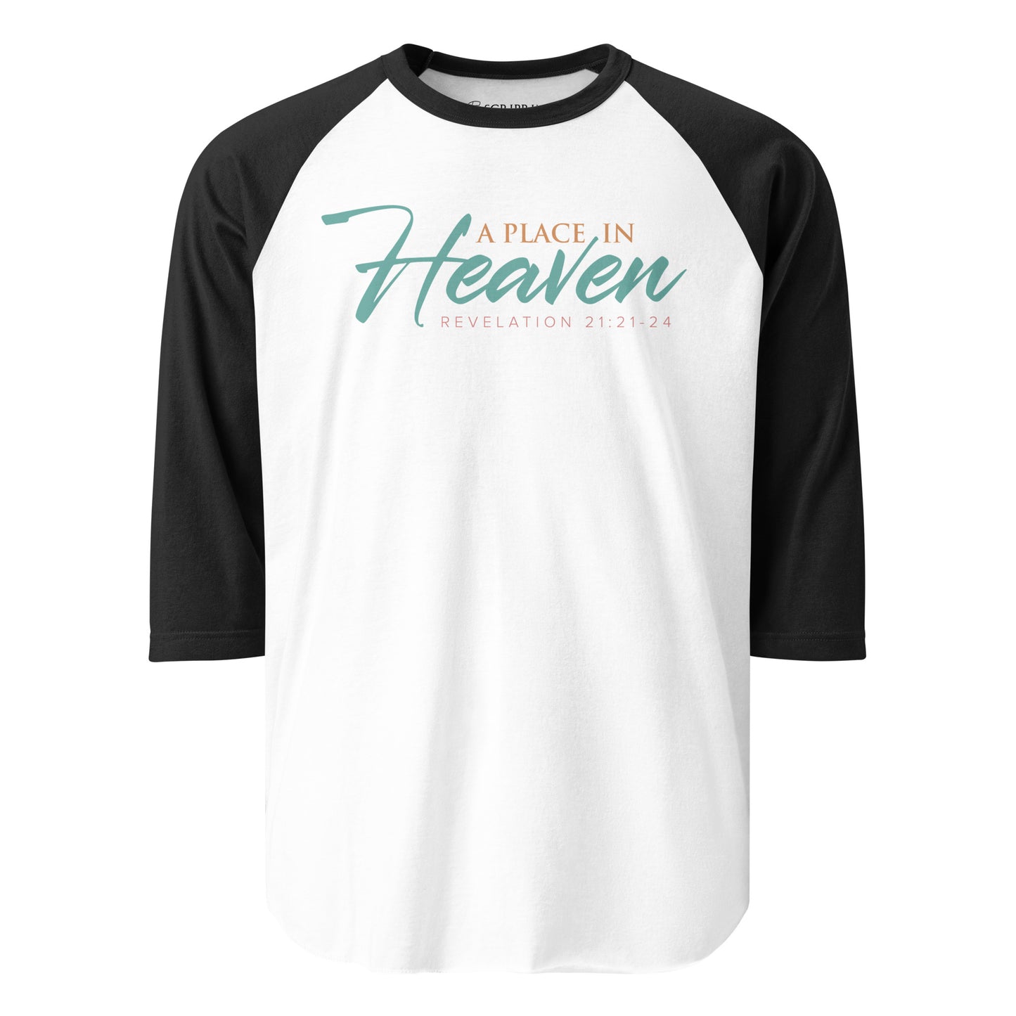 A Place in Heaven Men's 3/4 Sleeve Raglan Shirt