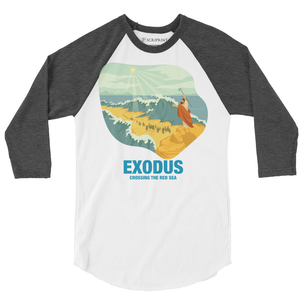 Exodus Men's 3/4 Sleeve Raglan Shirt