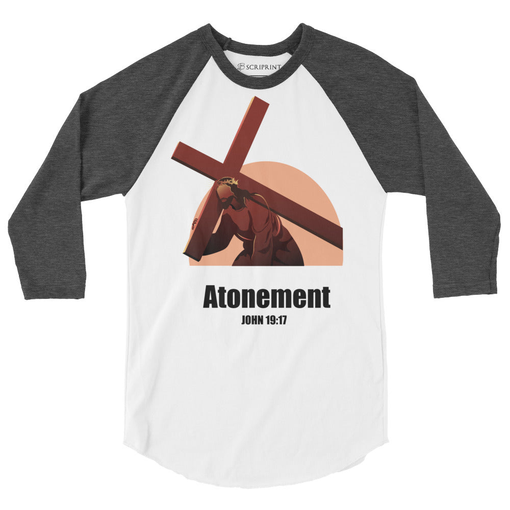 Atonement Men's 3/4 Sleeve Raglan Shirt