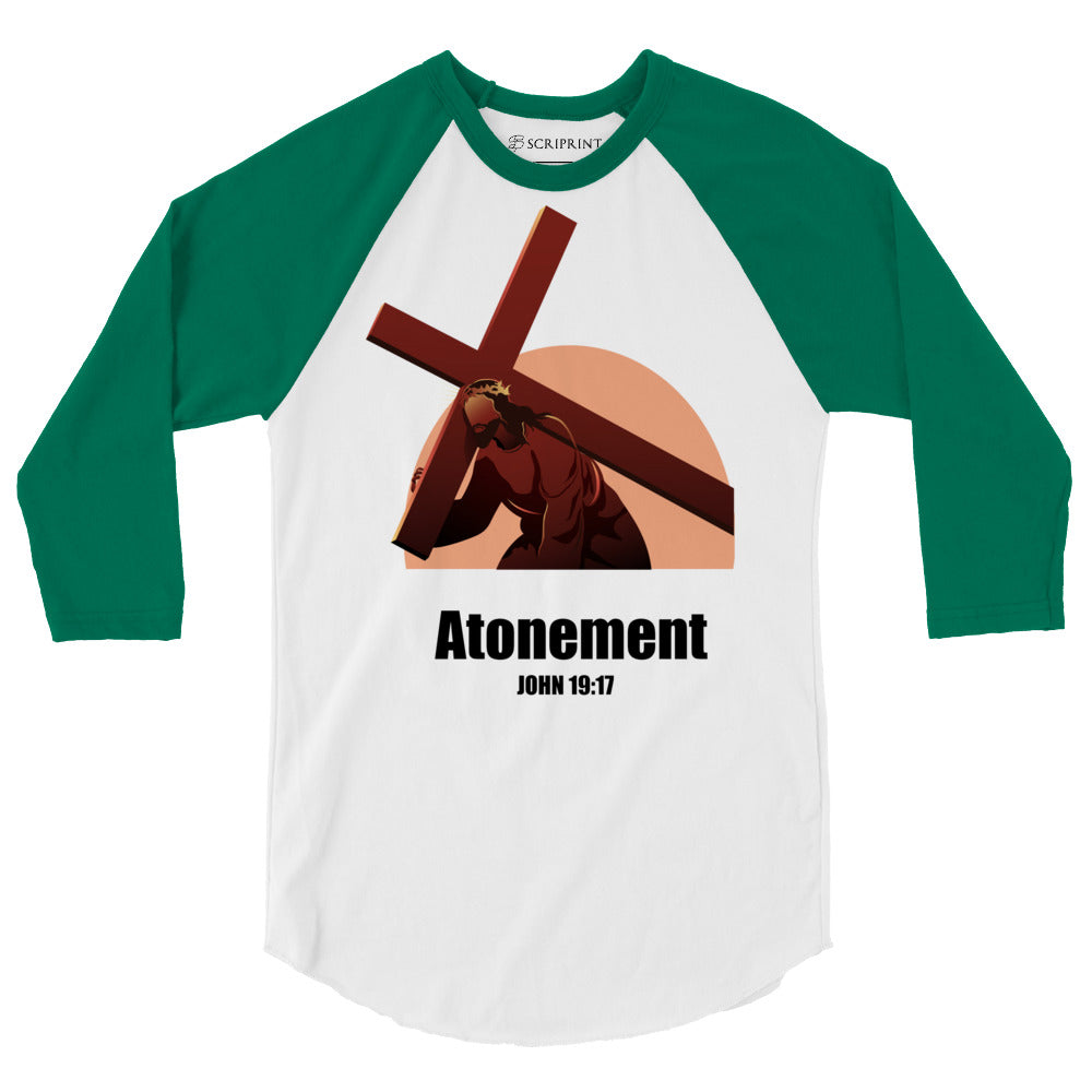 Atonement Men's 3/4 Sleeve Raglan Shirt