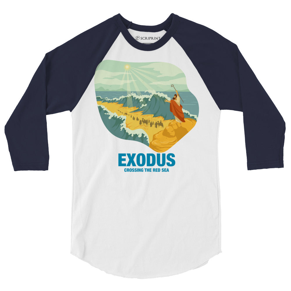 Exodus Men's 3/4 Sleeve Raglan Shirt