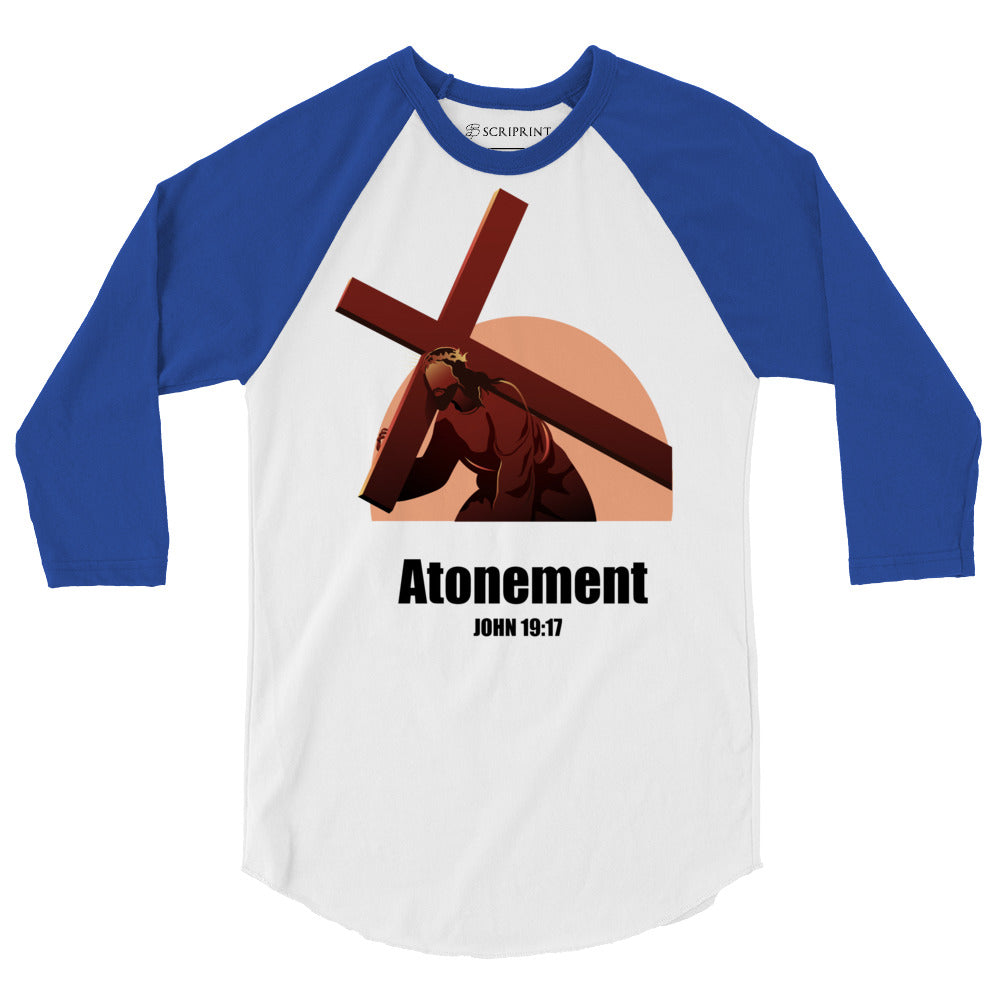 Atonement Men's 3/4 Sleeve Raglan Shirt
