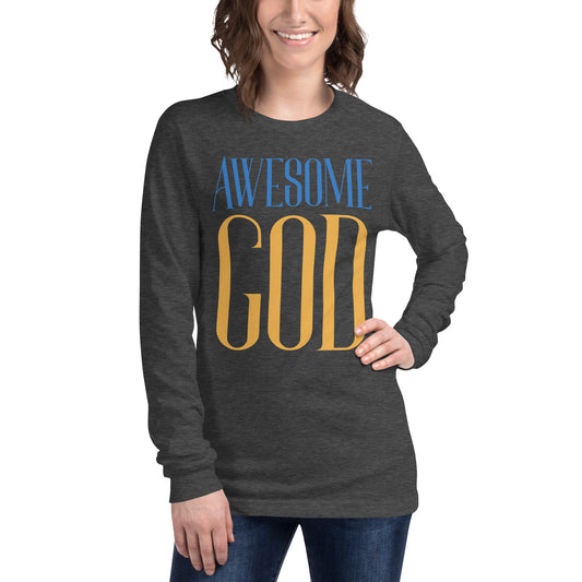Awesome God Women's Long Sleeve Tee