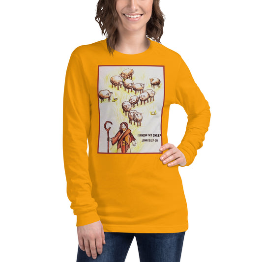 I Know My Sheep Women's Long Sleeve Tee