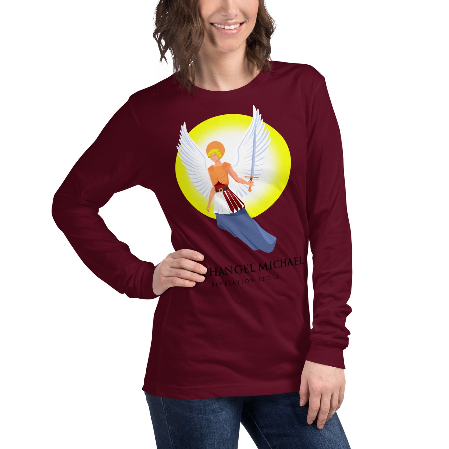 Archangel Michael Women's Long Sleeve Tee