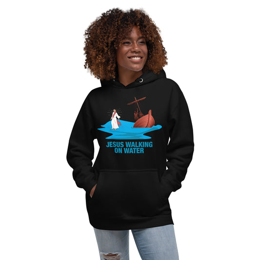 Jesus Walking on Water Women's Hoodie