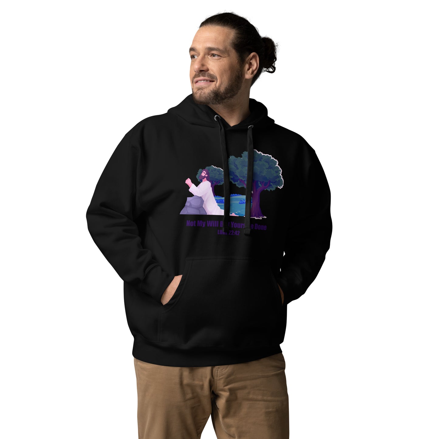 Not My Will Men's Hoodie