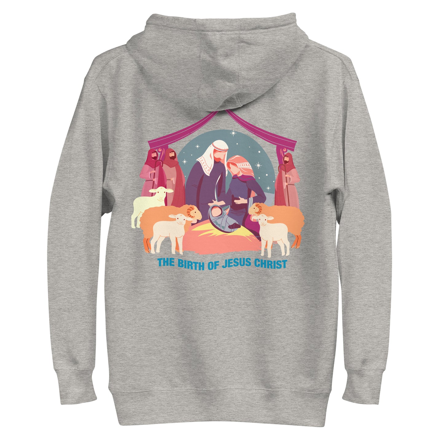 The Birth of Jesus Christ Men's Hoodie