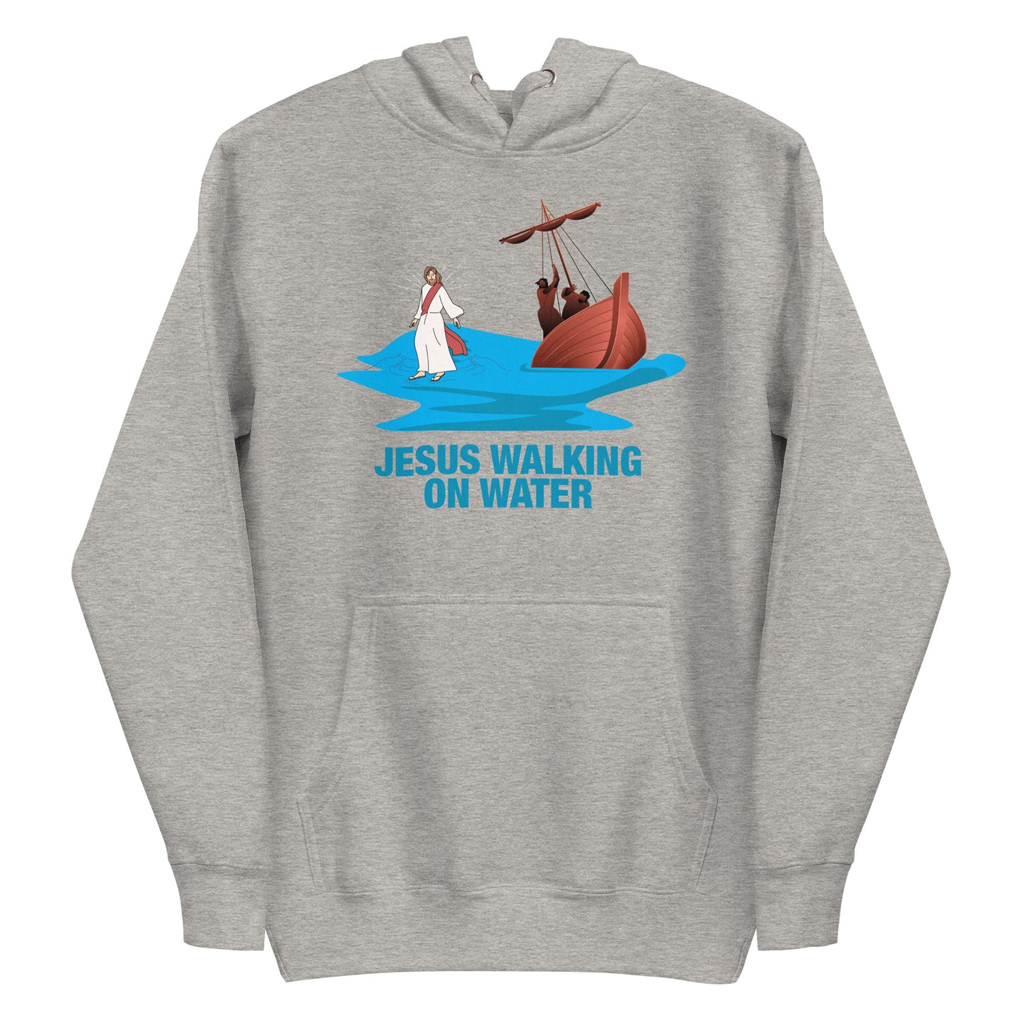 Jesus Walking on Water Men's Hoodie