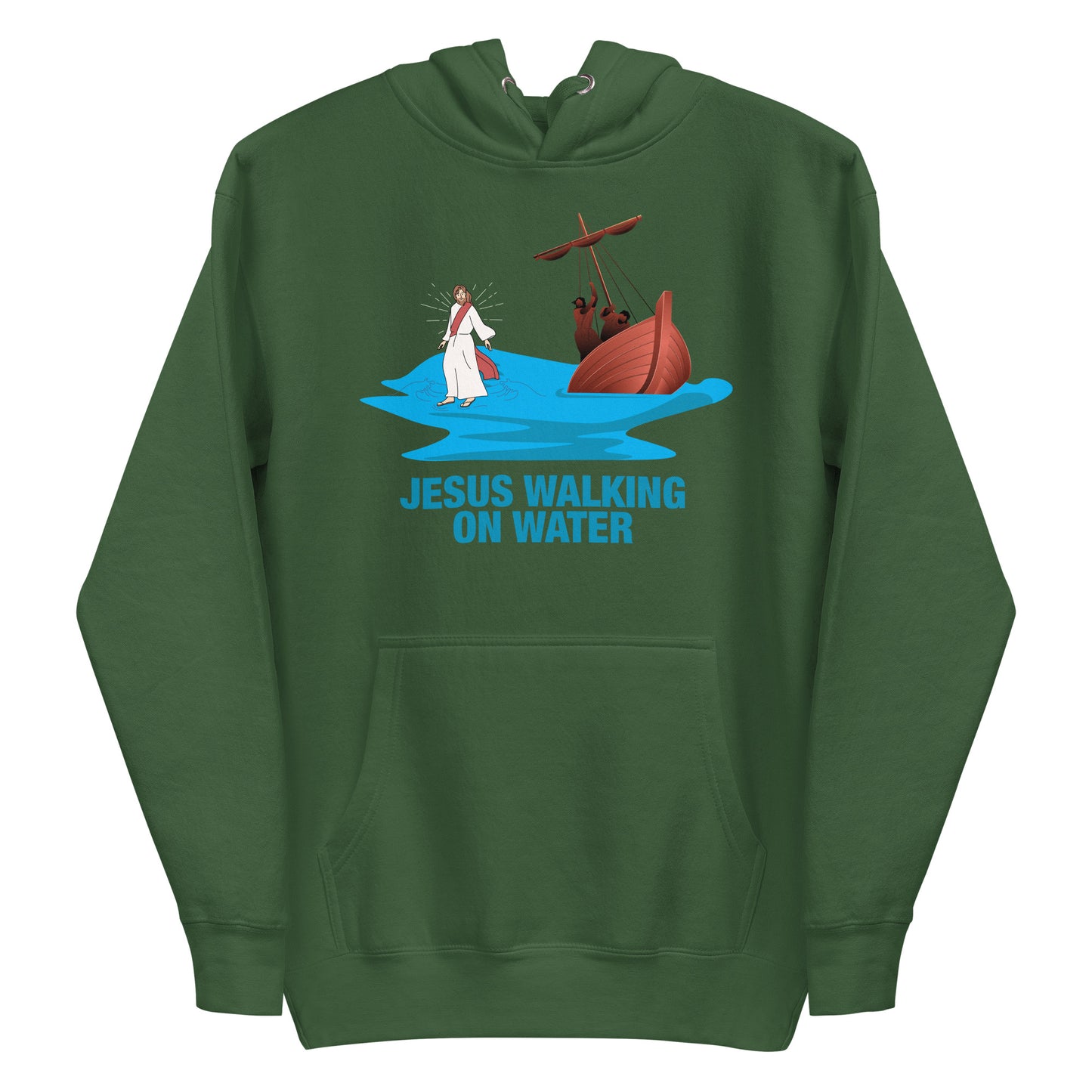 Jesus Walking on Water Women's Hoodie