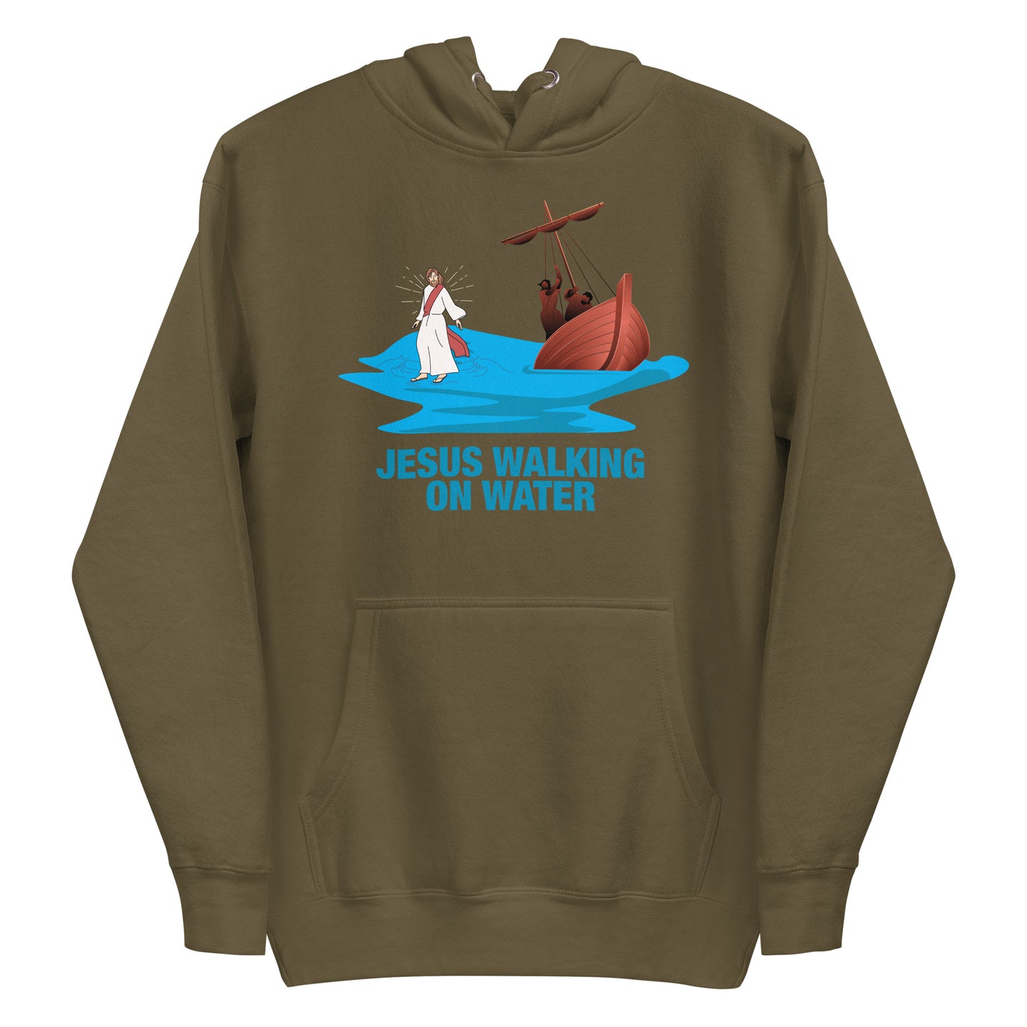 Jesus Walking on Water Women's Hoodie