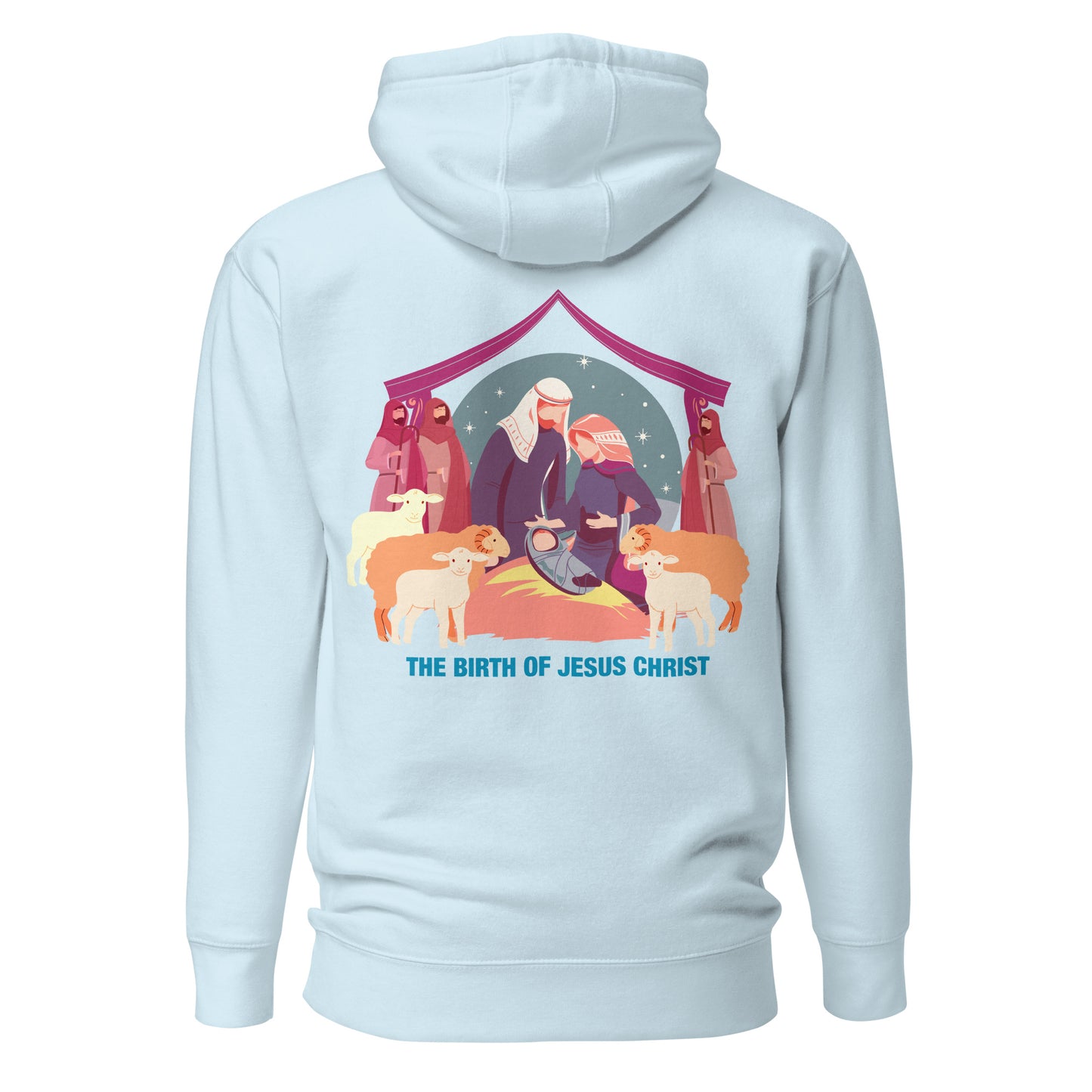 The Birth of Jesus Christ Men's Hoodie