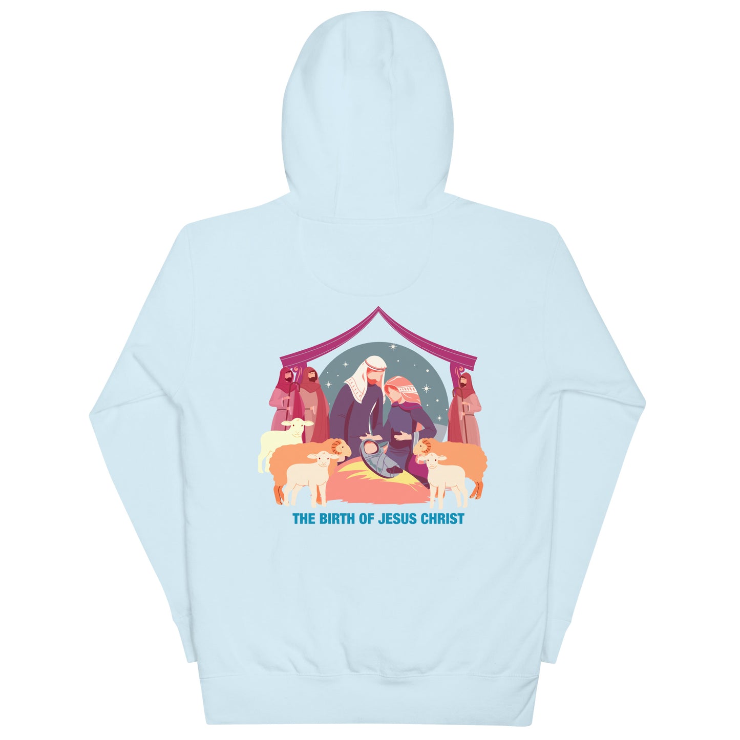 The Birth of Jesus Christ Men's Hoodie