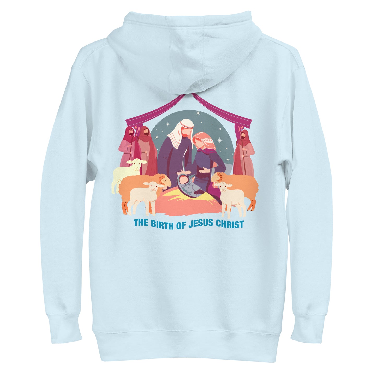 The Birth of Jesus Christ Men's Hoodie