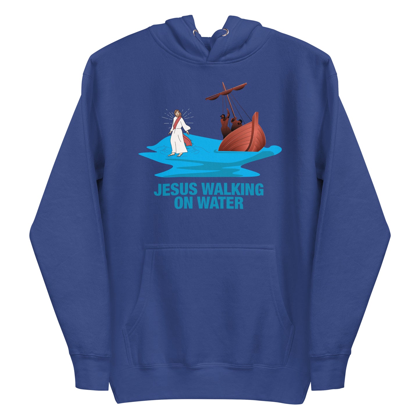 Jesus Walking on Water Men's Hoodie