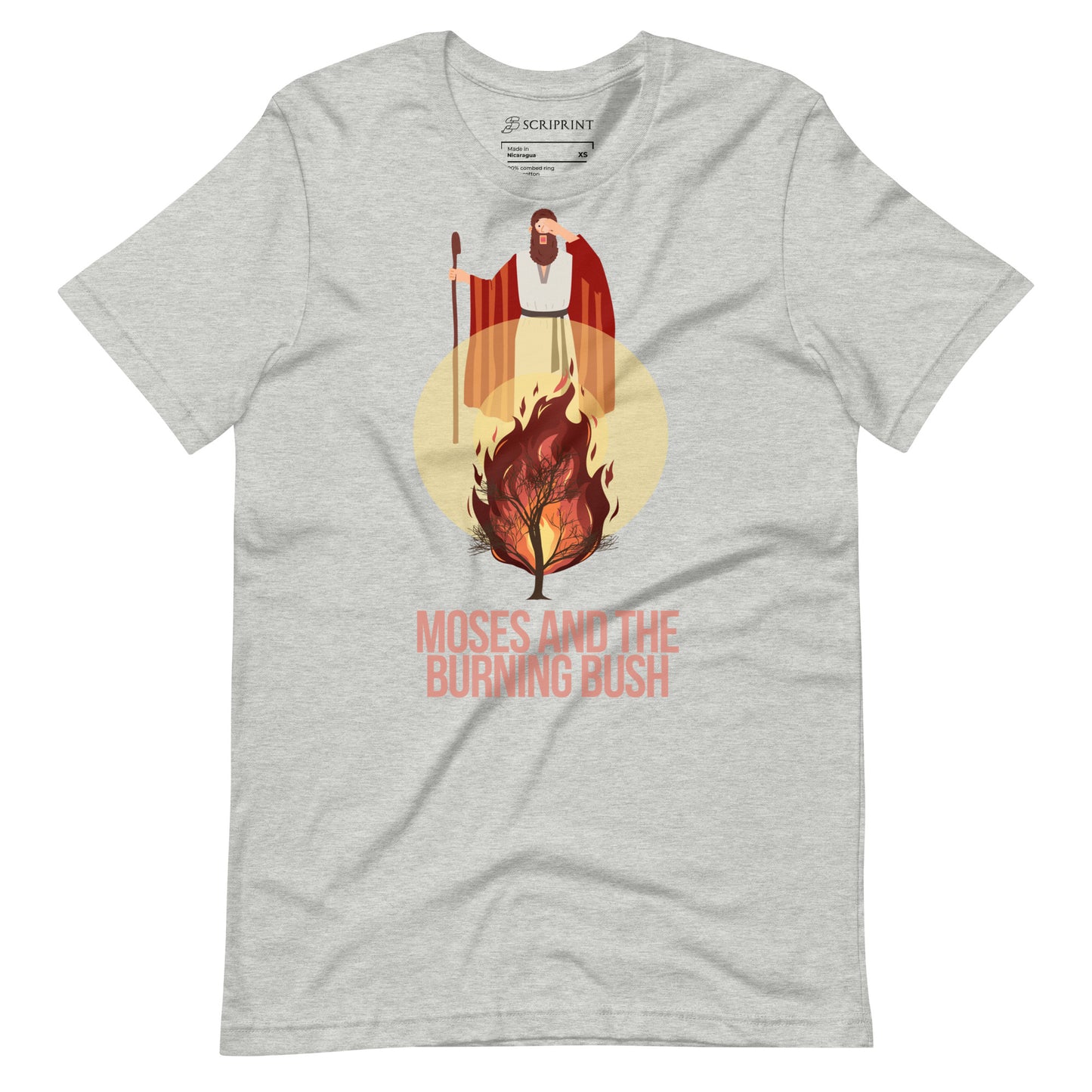 Moses and the Burning Bush Men's T-Shirt