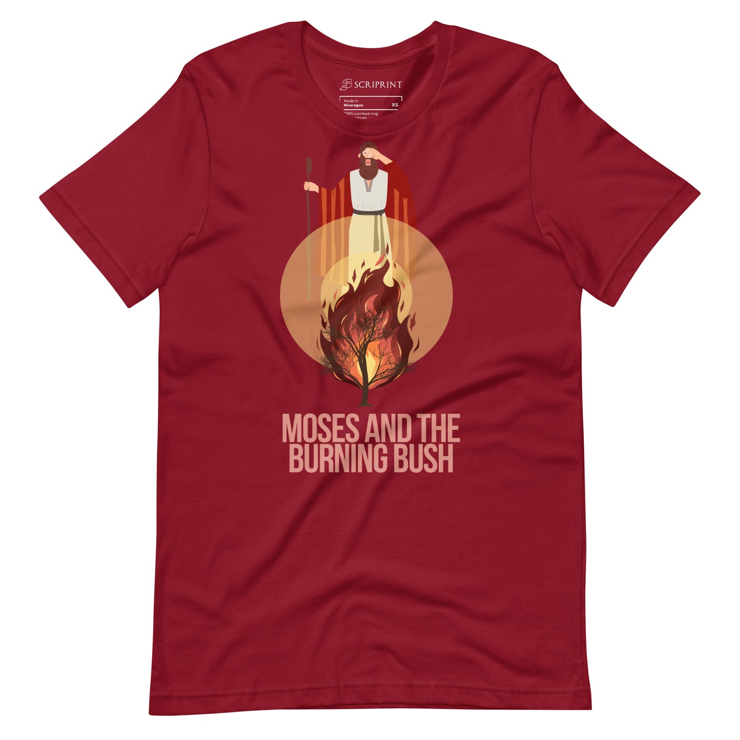Moses and the Burning Bush Women's T-Shirt