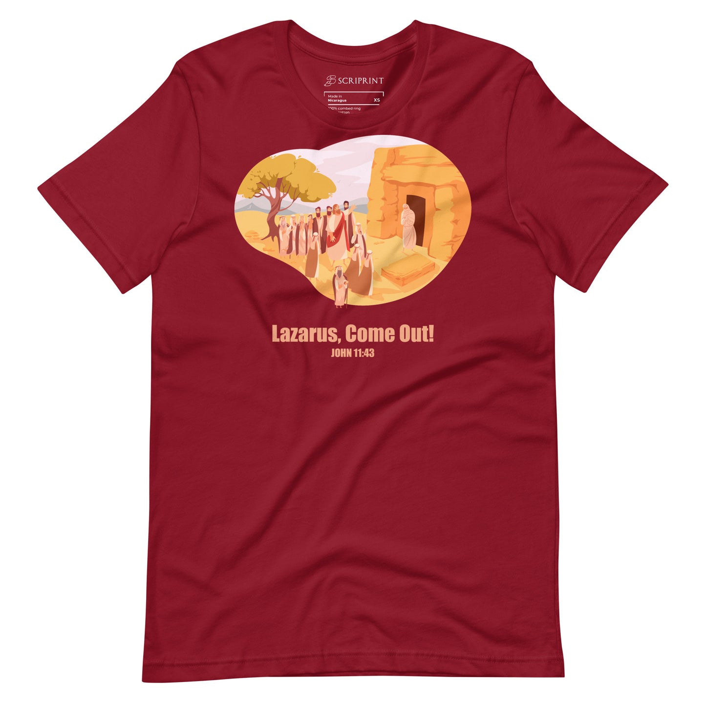 Lazarus, Come Out Men's T-Shirt