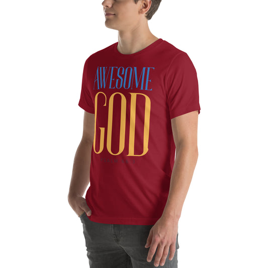 Awesome God Men's T-Shirt