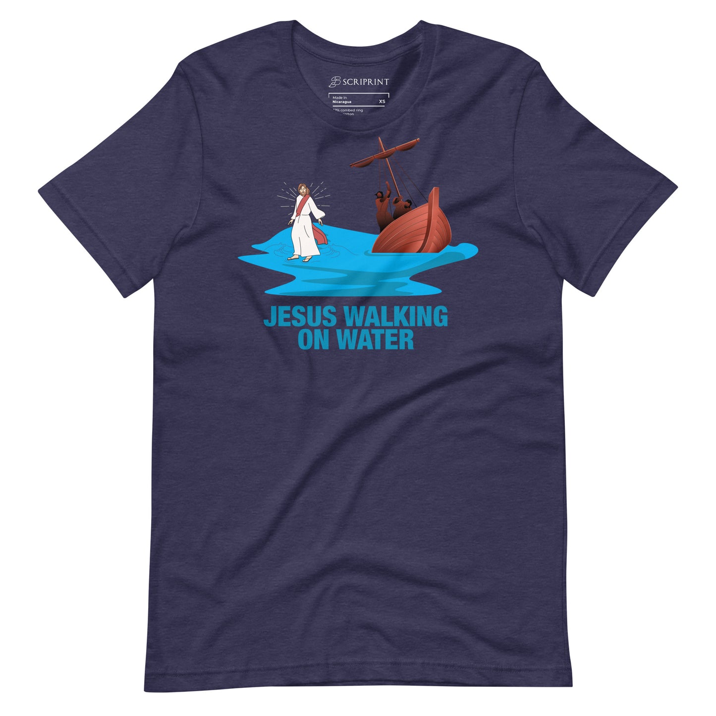 Jesus Walking on Water Men's T-Shirt
