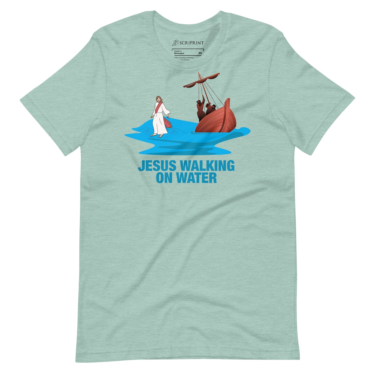 Jesus Walking on Water Men's T-Shirt