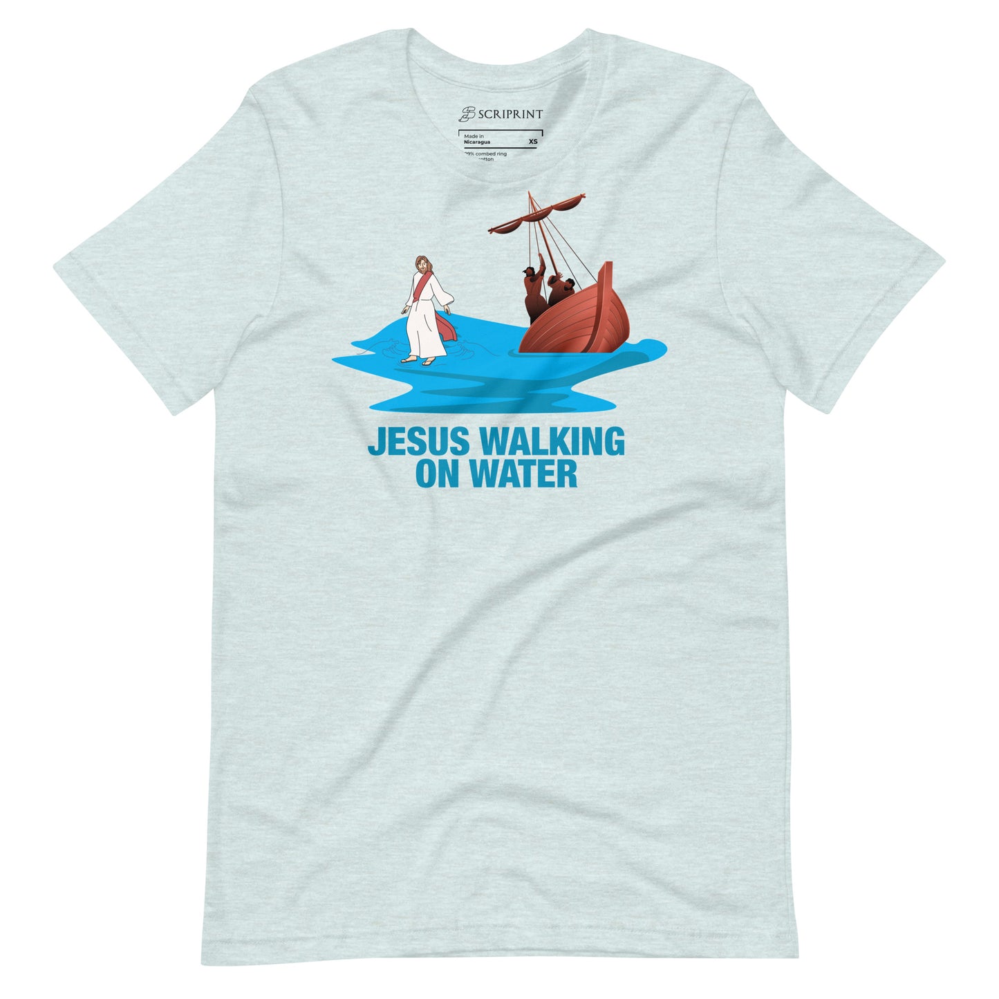 Jesus Walking on Water Men's T-Shirt