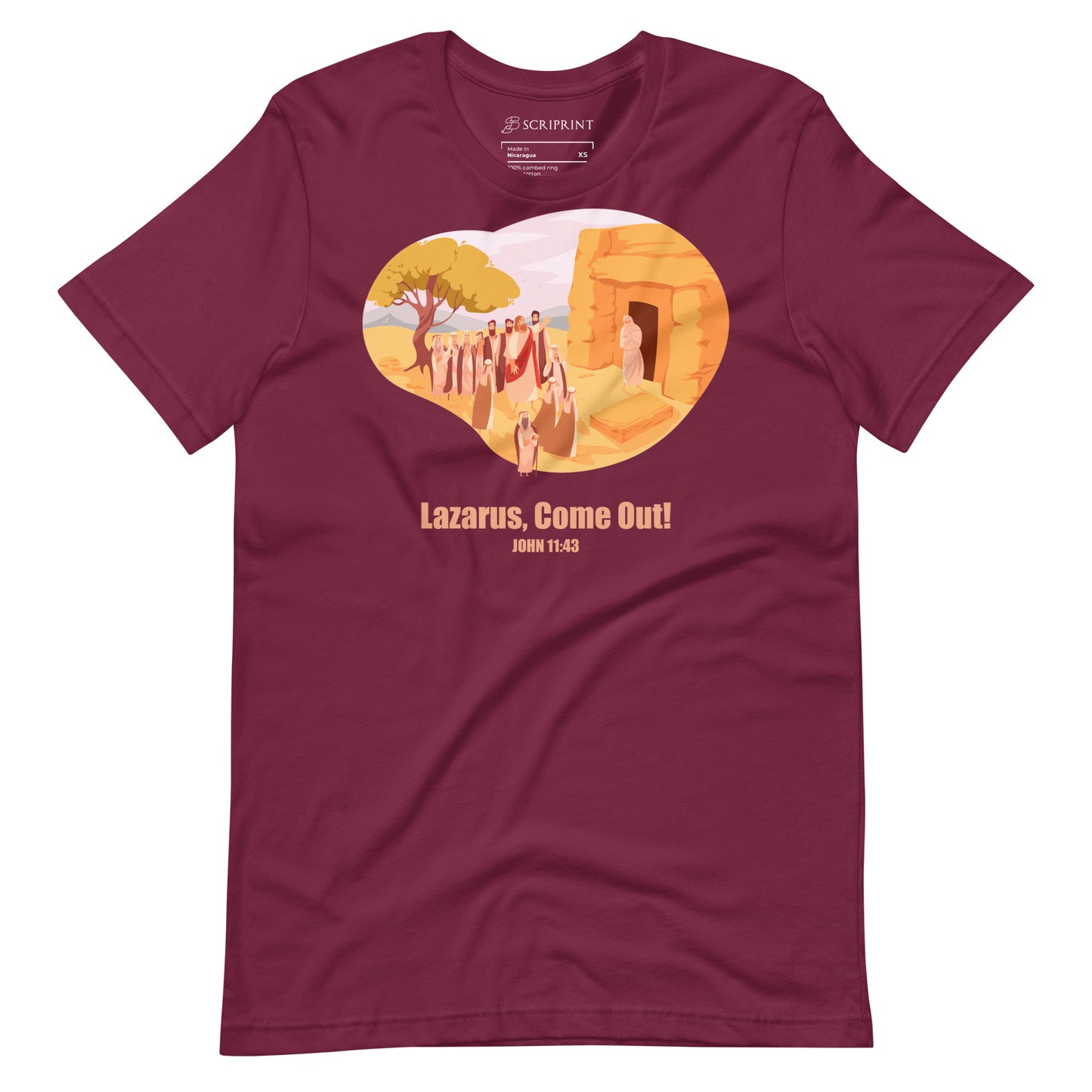 Lazarus, Come Out Men's T-Shirt