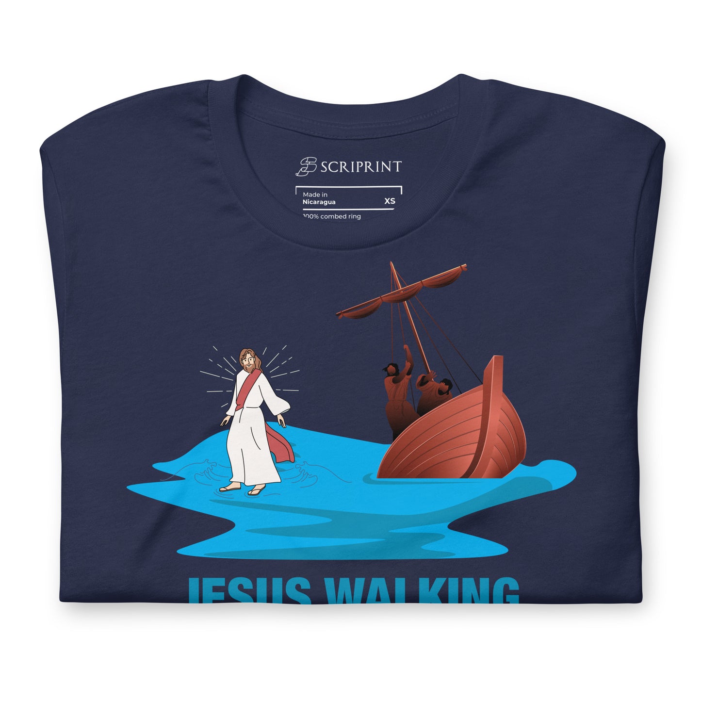 Jesus Walking on Water Men's T-Shirt