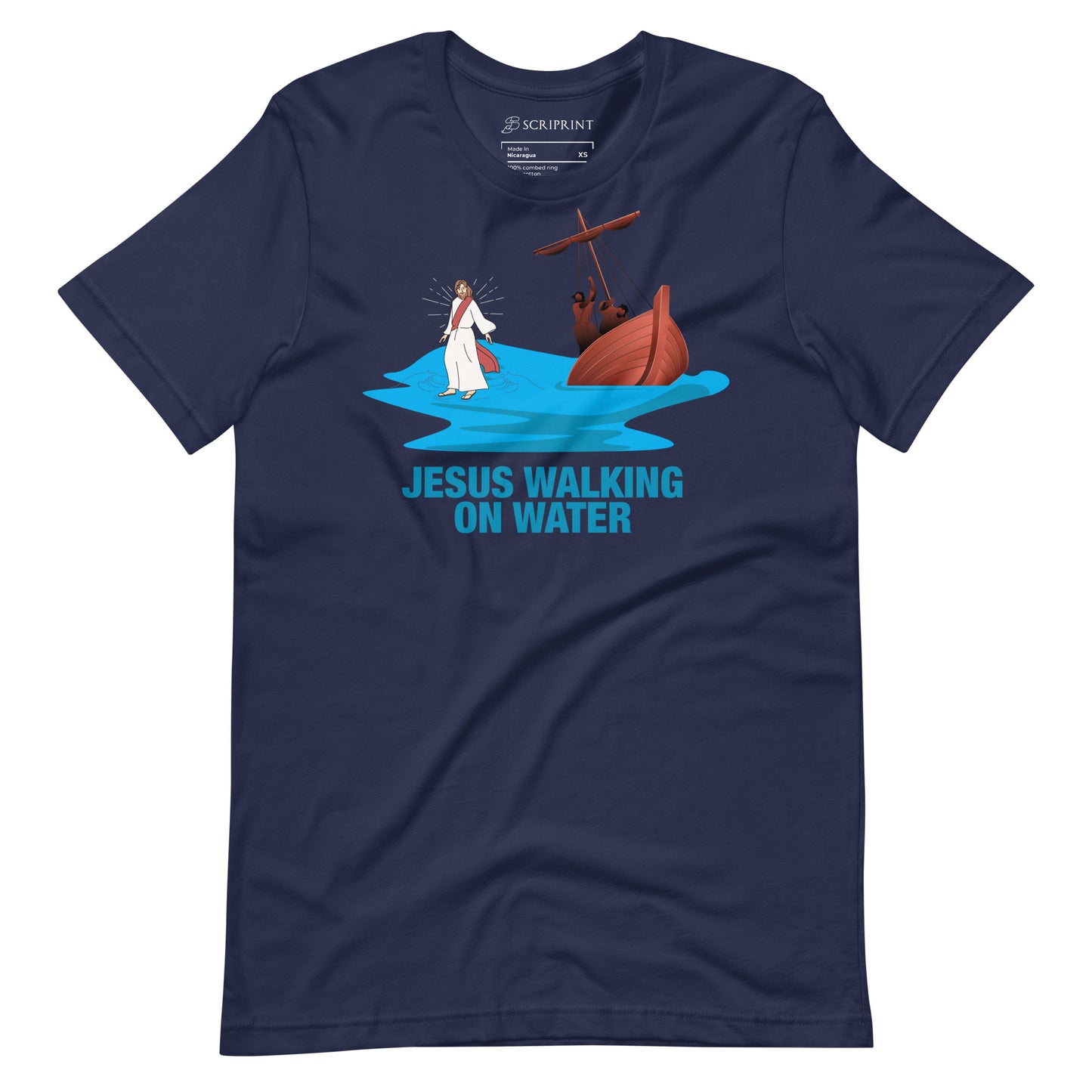 Jesus Walking on Water Men's T-Shirt