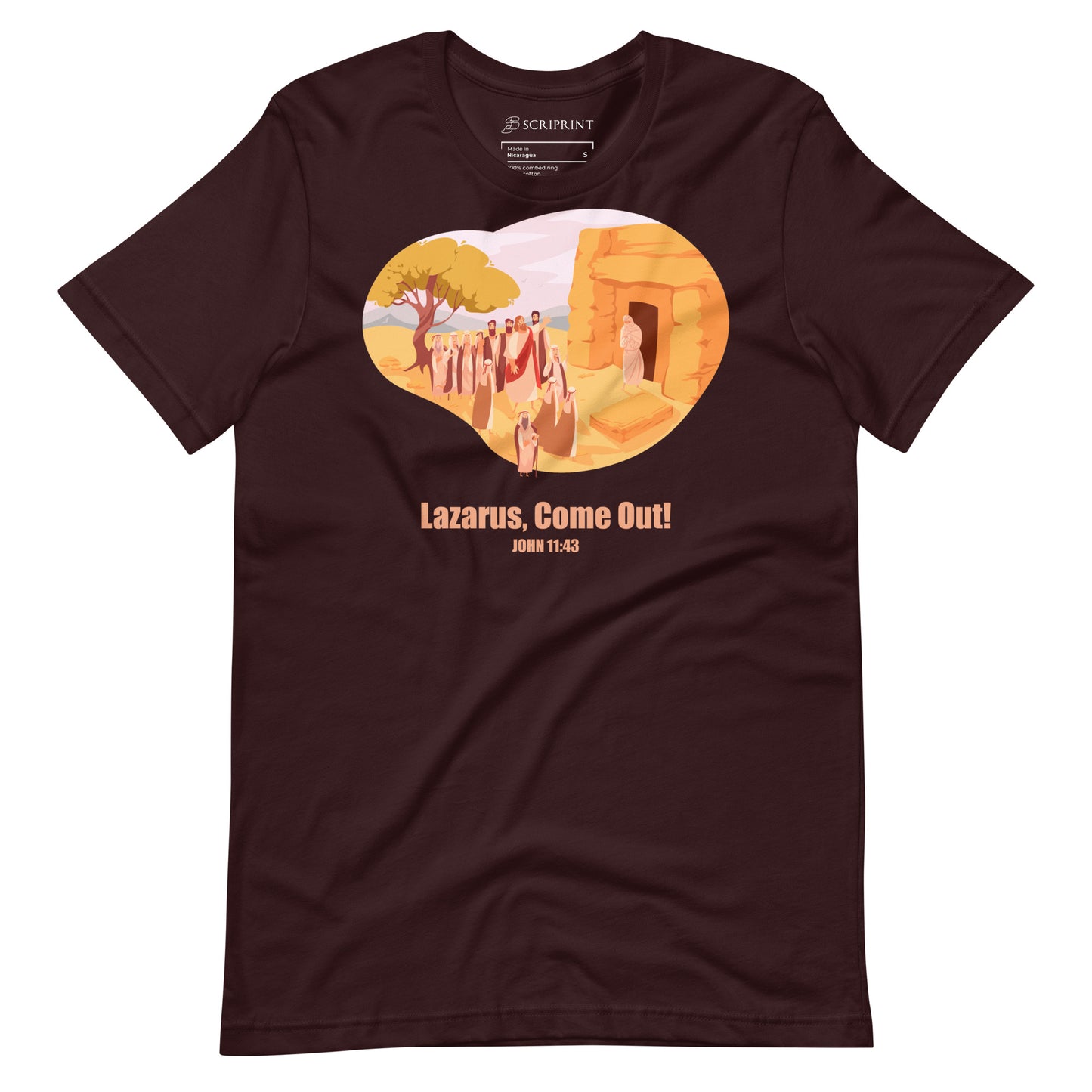 Lazarus, Come Out Men's T-Shirt