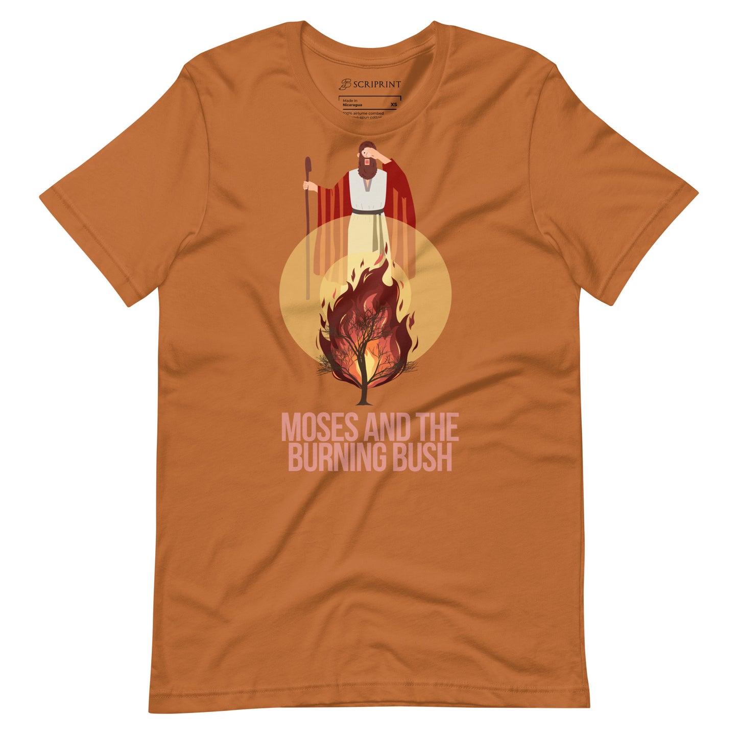 Moses and the Burning Bush Men's T-Shirt