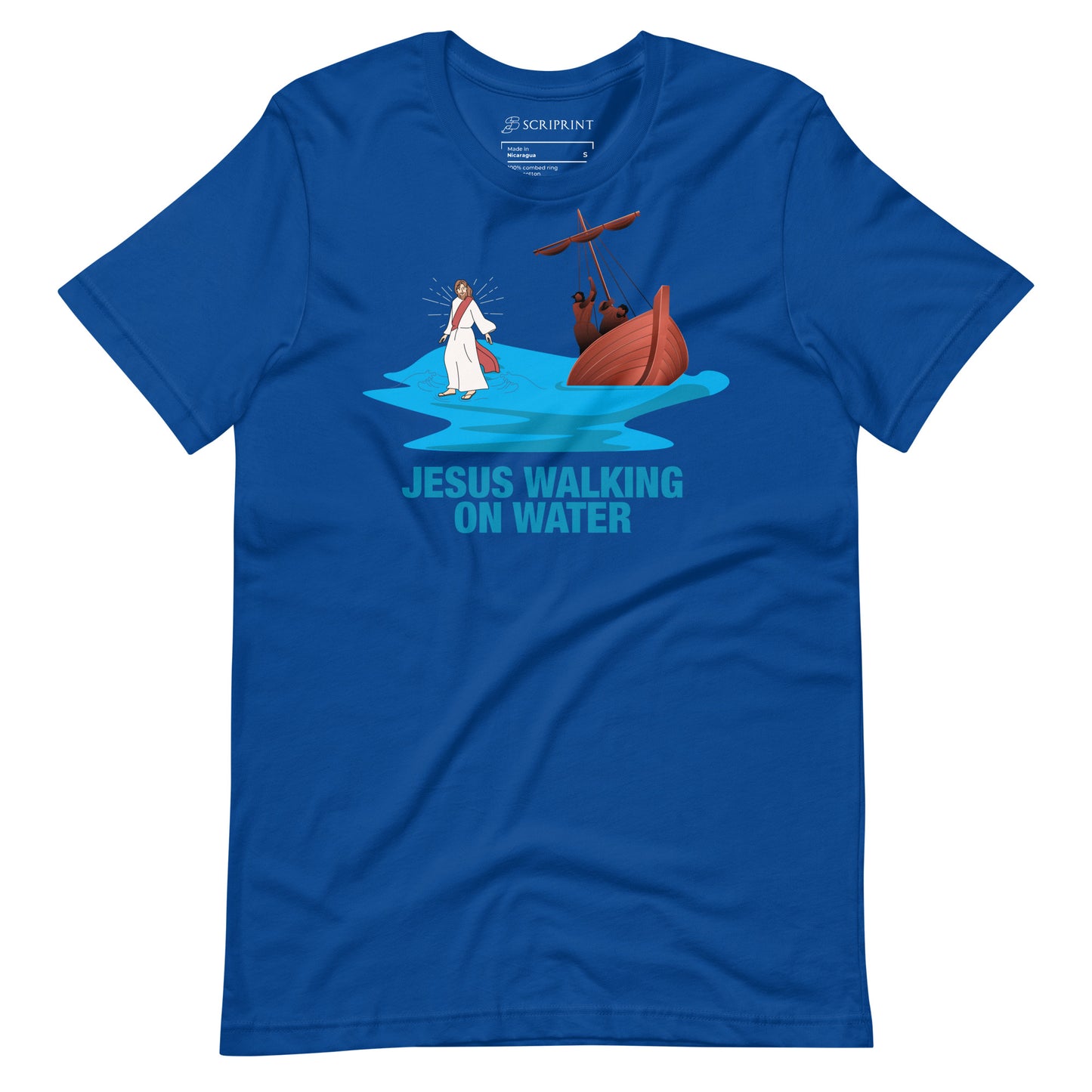 Jesus Walking on Water Men's T-Shirt