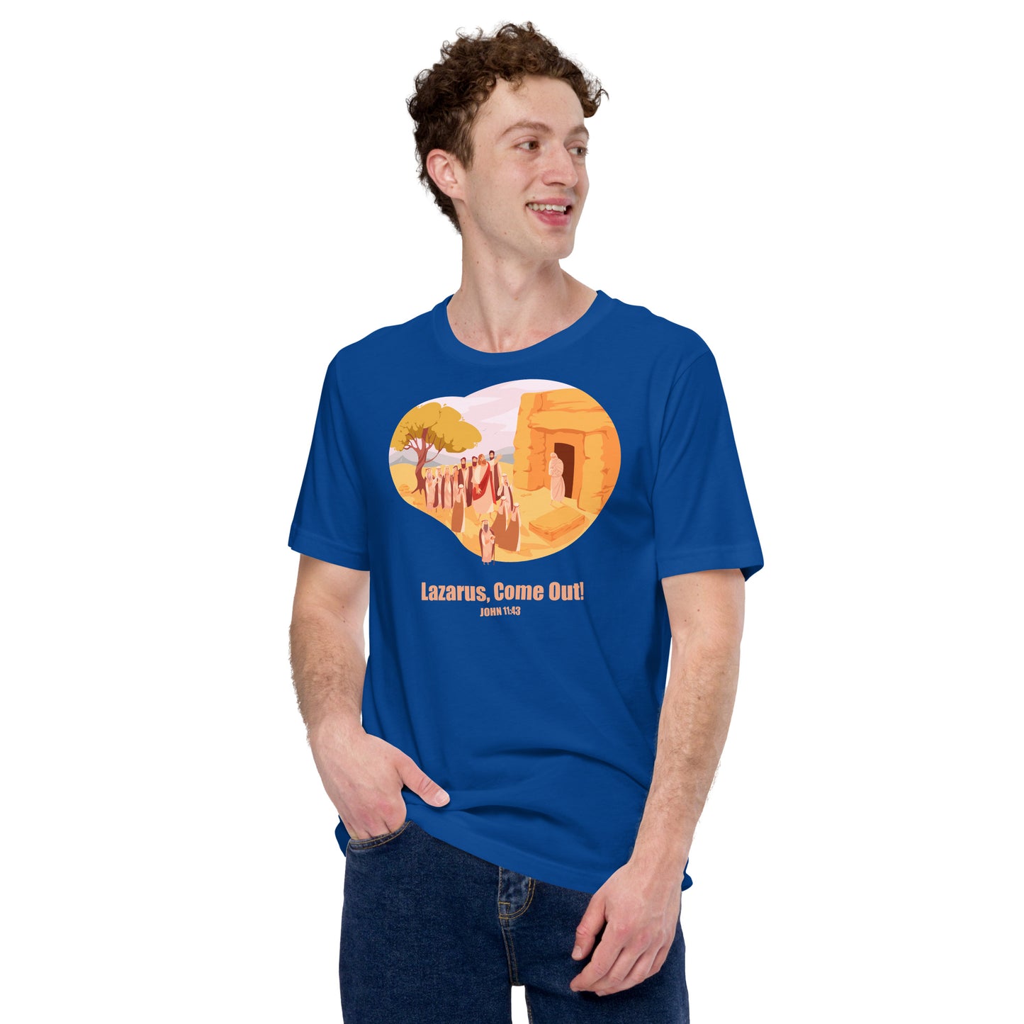 Lazarus, Come Out Men's T-Shirt