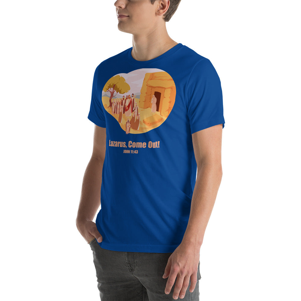 Lazarus, Come Out Men's T-Shirt