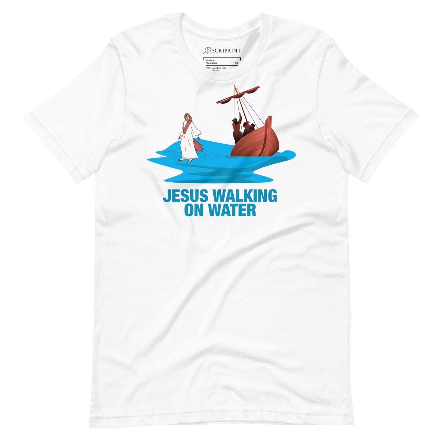 Jesus Walking on Water Men's T-Shirt