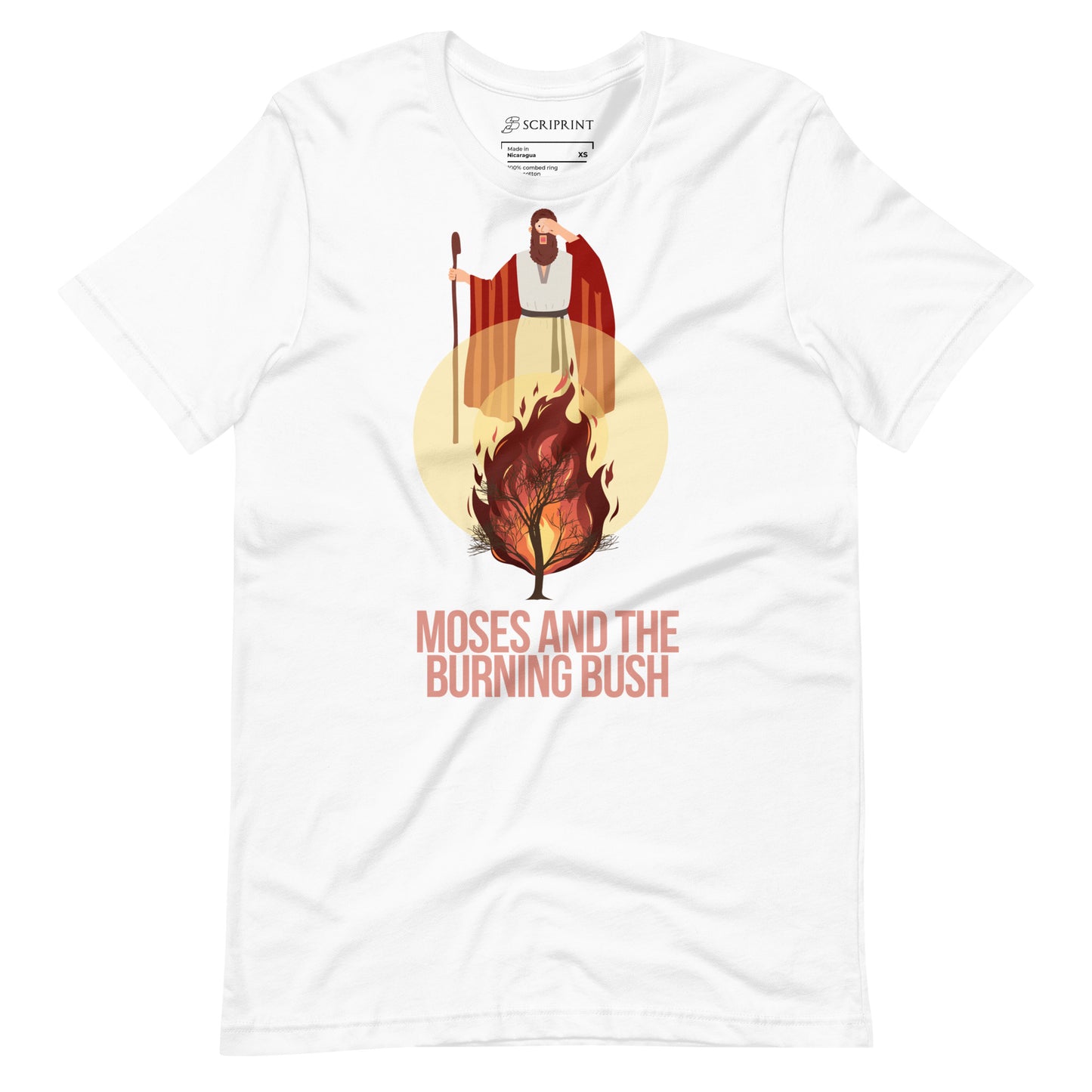 Moses and the Burning Bush Men's T-Shirt