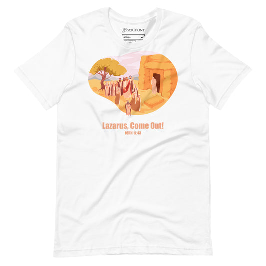Lazarus, Come Out Men's T-Shirt