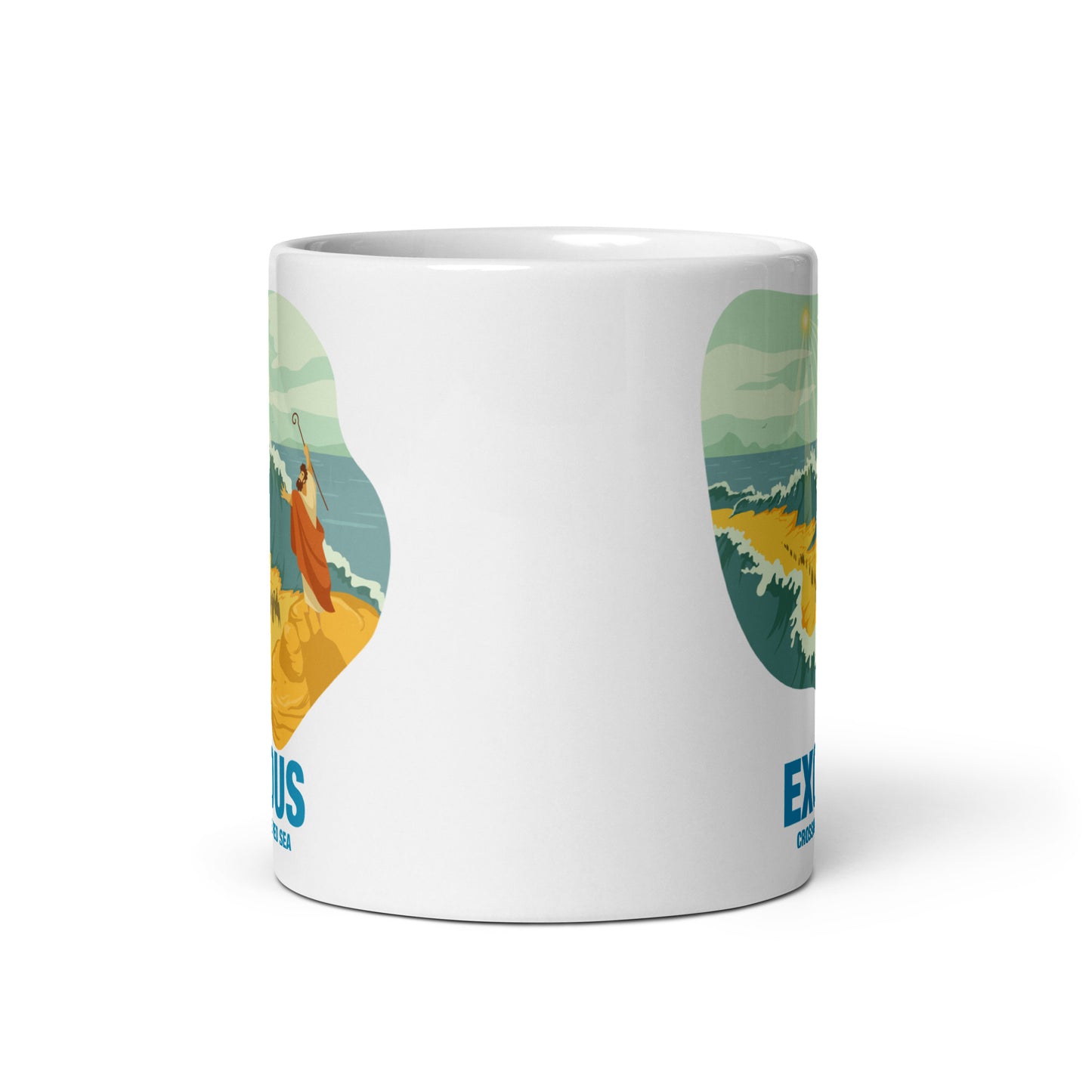 Exodus White Glossy Mug