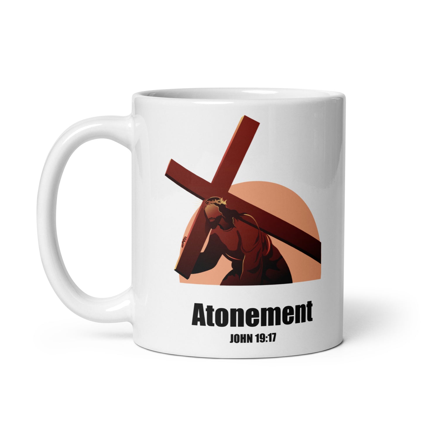 Atonement White Glossy Mug