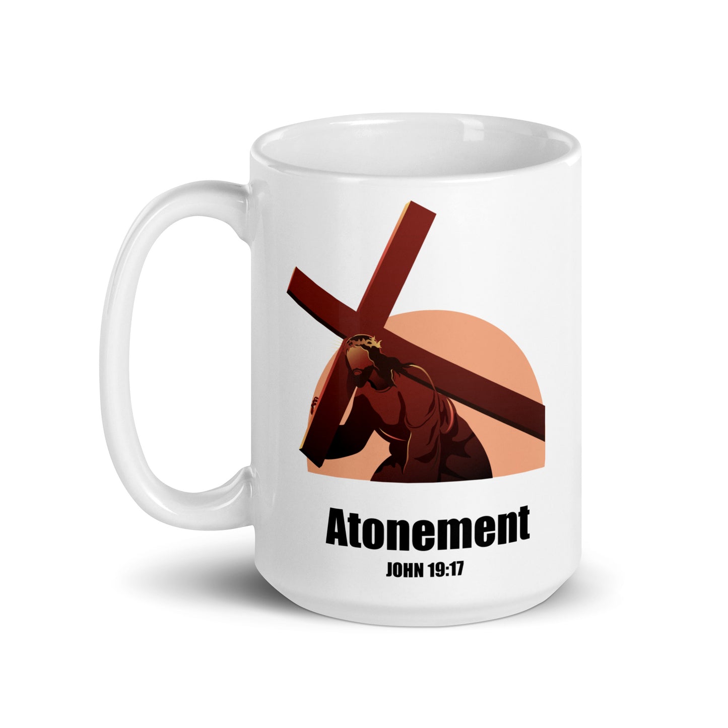 Atonement White Glossy Mug