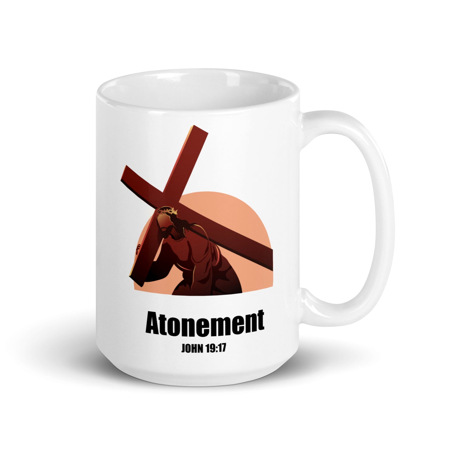 Atonement White Glossy Mug