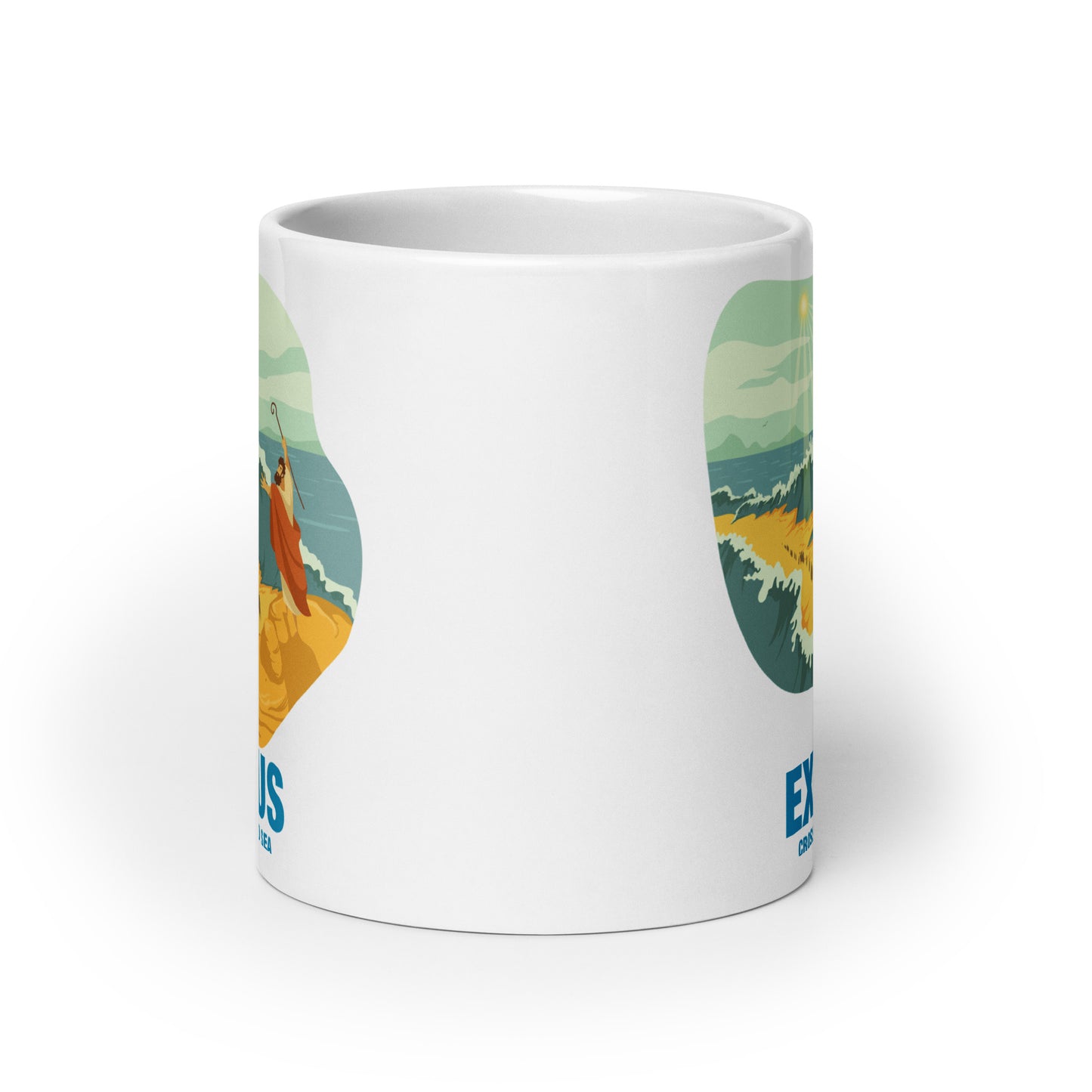 Exodus White Glossy Mug