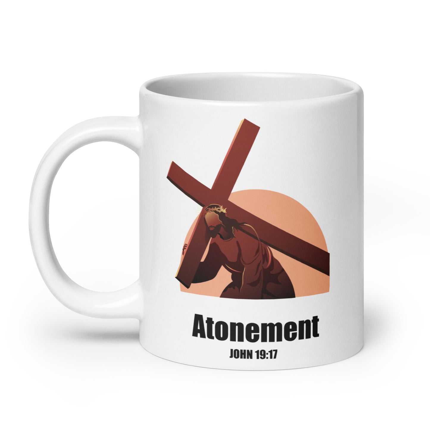 Atonement White Glossy Mug