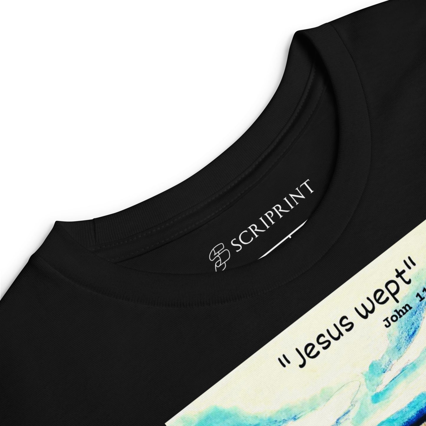 Jesus Wept Unisex Youth Long Sleeve Tee