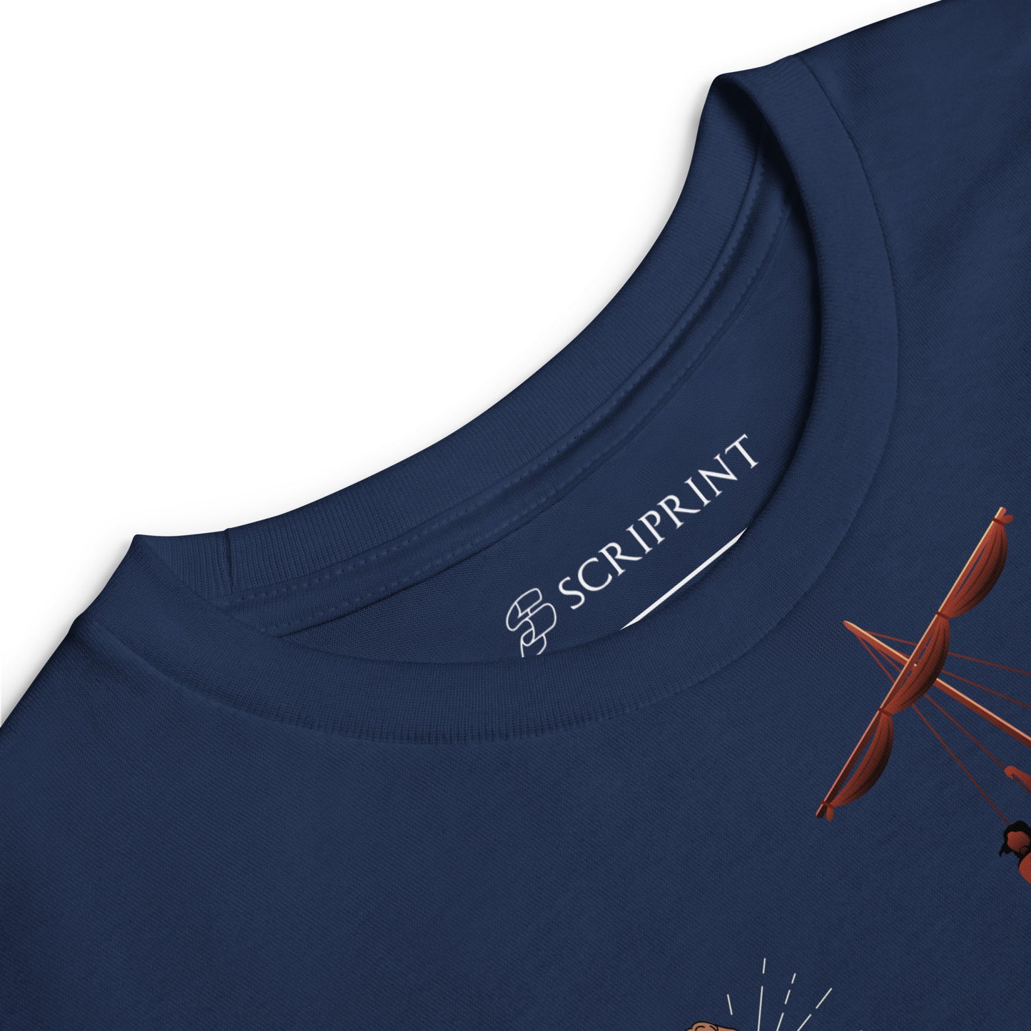 Jesus Walking on Water Youth Long Sleeve Tee