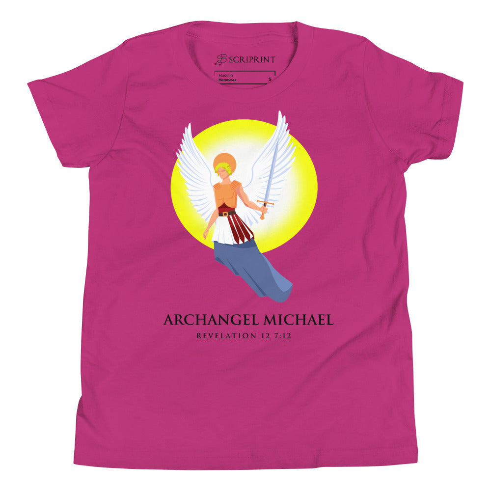 Archangel Michael Youth Short Sleeve T-Shirt