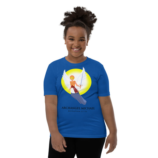Archangel Michael Youth Short Sleeve T-Shirt
